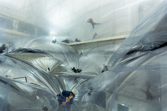 Tomas Saraceno - On Space time Foam at Hangar Bicocca, Milan